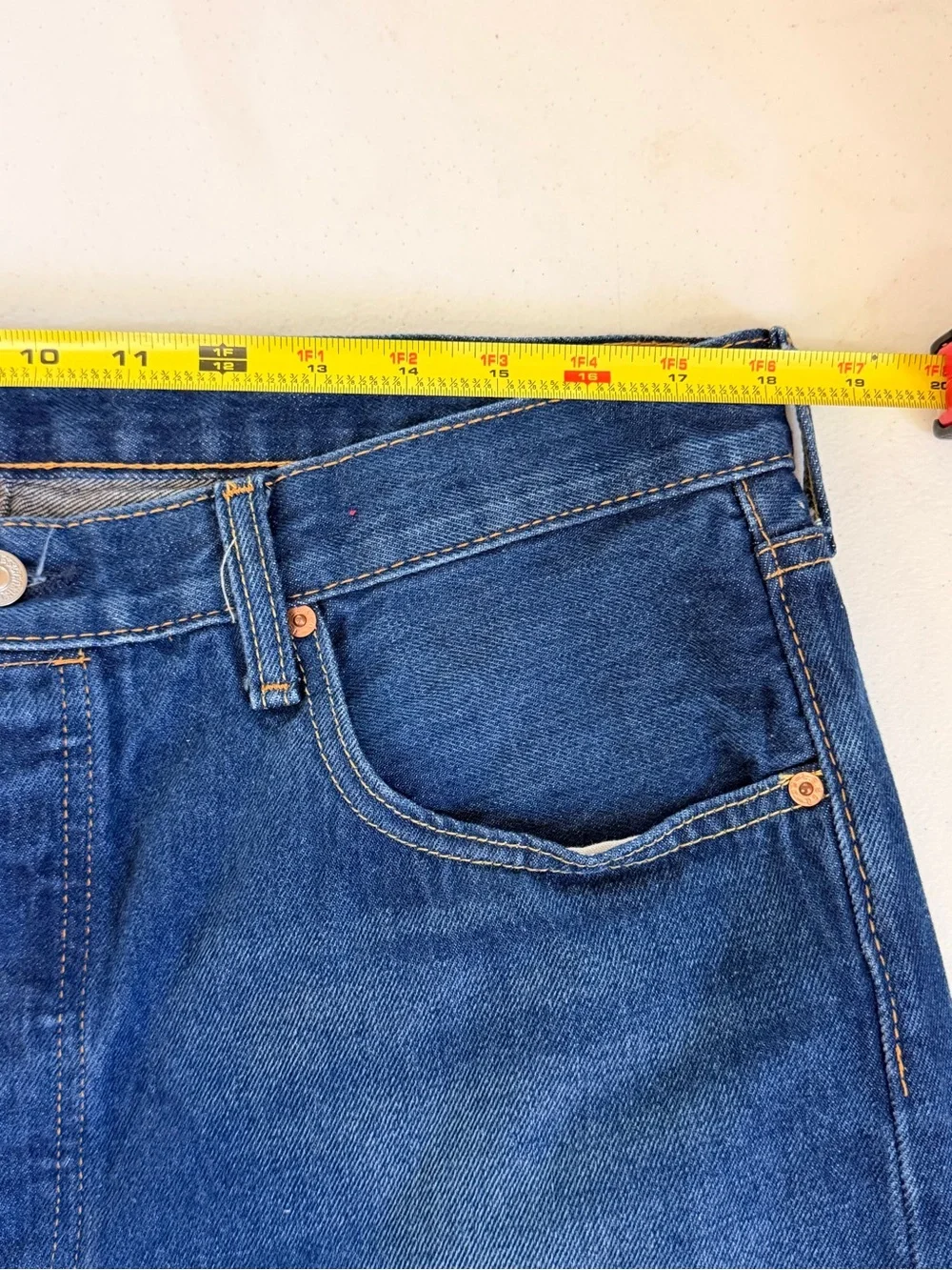 Levis Mens 501 Jeans size W38 L30